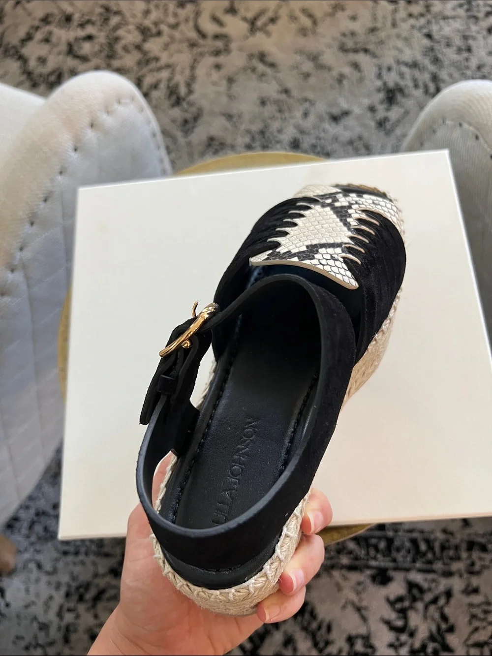 Ulla Johnson Elsa Leather Espadrille